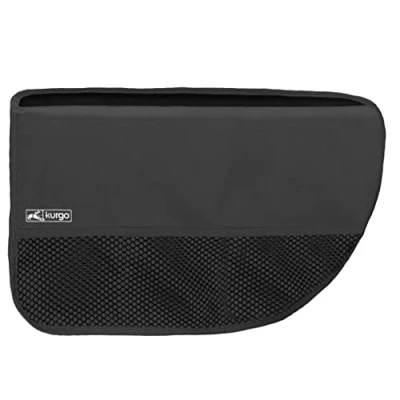 Imagen de Kurgo Protector de Puerta Coche para Perros, Incluye 2 Cubre Puertas Mascotas, con Bolsillos, Negro
