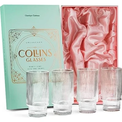 Imagen de Collins Art Deco Juego de 4 vasos