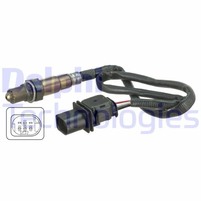 Imagen de DELPHI ES20673 12B1 Sonda lambda de banda ancha, térmico BMW: 3 Berlina, 5 1 Hatchback
