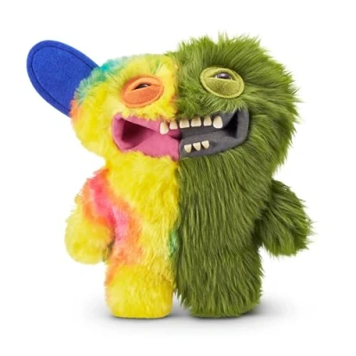 Imagen de Fuggler Misfit Monsters de 23 cm Serie 1 ZURU, Juguete Peluche Funny Ugly Monster (Grinnero McGoo Verde y Multi)
