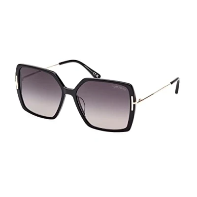 Imagen de Tom Ford Gafas de Sol JOANNA FT 1039 SHINY BLACK/DARK GREY SHADED 59/15/140 mujer