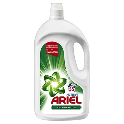 Imagen de Detergente líquido Ariel. 55 lavados. Pack de 3 unidades