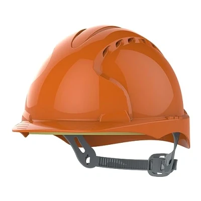 Imagen de JSP Casco EVO 2 visera media con ventilación y ajuste deslizable Naranja (AJF030 000 800)