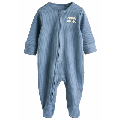 Imagen de Next 3 PACK Pijama de bebé para niños, Talla: NB, Blue