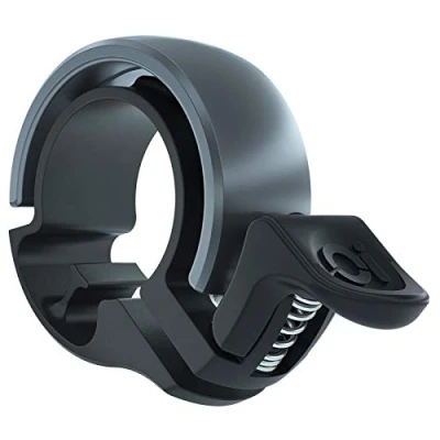 Imagen de Knog Fahrradklingel Oi Classic Small, 22,2 mm, Schwarz Grau, KNCS