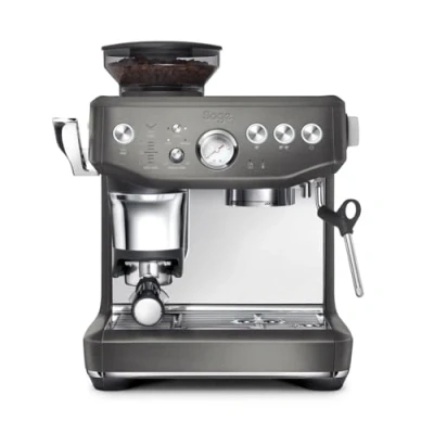 Imagen de Cafetera superautomática Sage SES876BST, 9 bar, 1850 W, 16 Tazas, Acero inoxidable negro