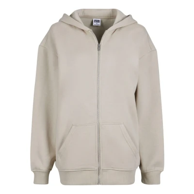 Imagen de Urban Classics Oversized Sudadera con cremallera, Mujer, Talla: XL, Wetsand