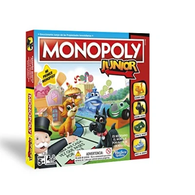 Imagen de Monopoly Junior (Versión Portuguesa) (Hasbro A6984PT4)