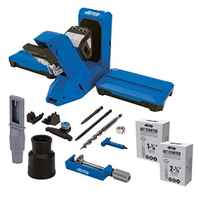 Imagen de Kreg Tool KPHJ720PRO Plantilla de agujero bolsillo 720 PRO duradera Fácil sujeción y ajuste Incluye tornillos para materiales 1/2 a 1