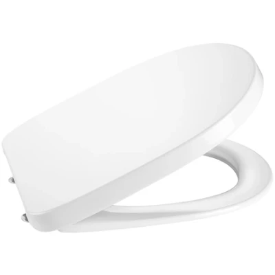 Imagen de Roca A801B2200B Asiento y Tapa Supralit, Caida Amortiguada, Debba Round, Blanco