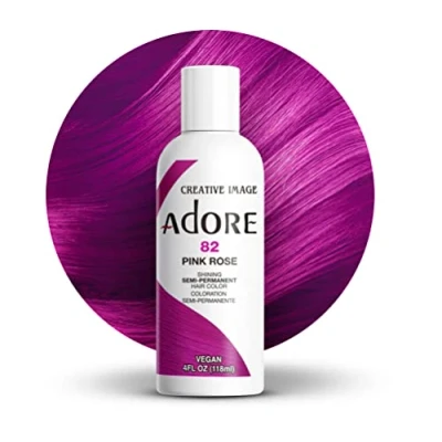 Imagen de Adore Shining Tinte semipermanente para el cabello, rosa 82
