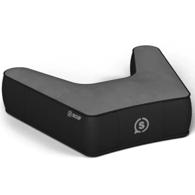 Imagen de SCUF Exo Cojín de Postura Ergonómica para Jugar y Teletrabajar, Apoyo Columna Vertebral, Cuello, Muñecas, Manos Negro