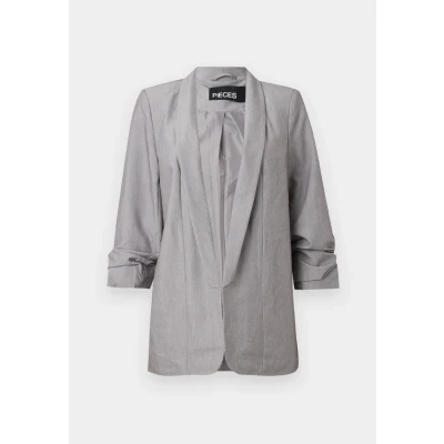 Imagen de Pieces Pcbosella 3/4 Abrigo corto, Mujer, Talla: XXL, Light grey melange