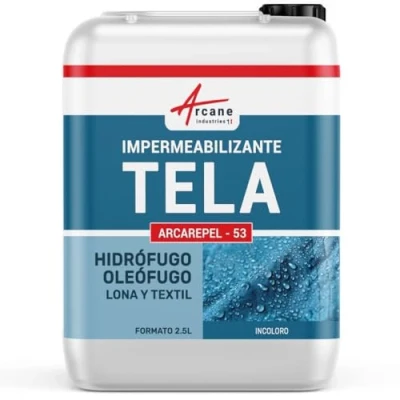 Imagen de Impermeabilizante para Telas, Textiles: IMPERTISSU 2.5 L (hasta 25 m²) ARCANE INDUSTRIES