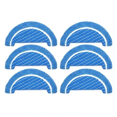 Imagen de WuYan Paño MOP Adecuado para Cecotec Conga 1090, Kit de 6 mopas Repuesto Pack Accesorios Recambio Robots aspiradora con