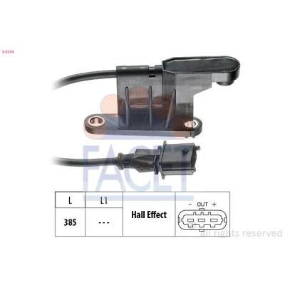 Imagen de FACET 9.0316 Sensores Made in Italy OE Equivalent OPEL: Vectra C Berlina, Zafira B, Astra G CC