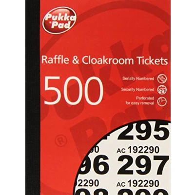 Imagen de Pukka Pads Value Libros de tickets con números (6 unidades)