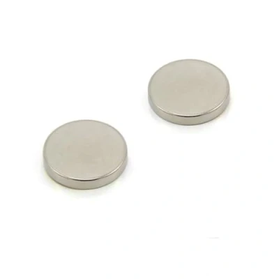 Imagen de N42 Magnet de Neodimio Para Artes, Manualidades, Fabricación Modelos, Bricolaje, Pasatiempos, Oficina Y Hogar 24mm Diámetro x 4mm Espesor 7.2kg Paquete 2