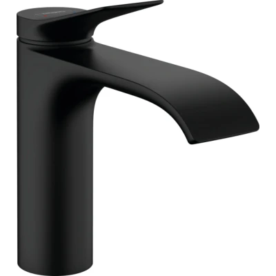 Imagen de hansgrohe Vivenis Grifo monomando de lavabo 110 sin vaciador automático, blanco mate, 75022700