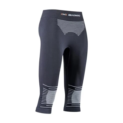 Imagen de X Bionic Energizer 4.0 Pants 3/4 Wmn, Capa de Base Pantalones Funcionales, Mujer, Opal Black/Arctic White, M