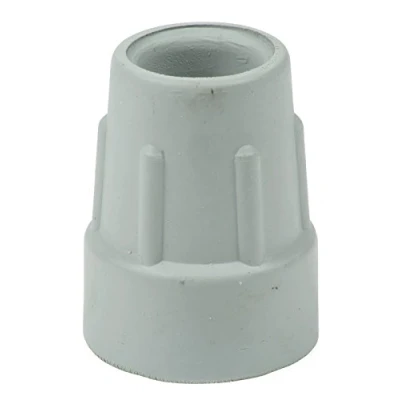 Imagen de Cantidad 4x: 22mm Conteras Virolas De Goma Para Muletas Y Bastones Gris Por Lifeswonderful®