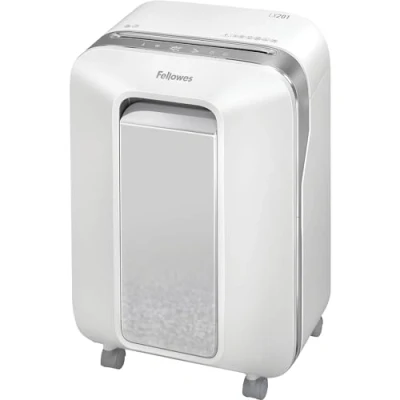 Imagen de Destructora de papel Fellowes LX201, Tecnología Intellibar™, Blanco
