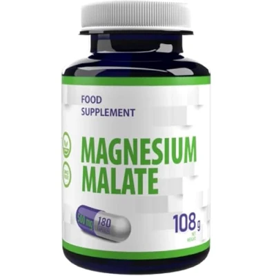 Imagen de Hepatica Magnesio Malato 2000 Mg Por Dosis 180 Cápsulas Veganas