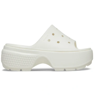 Imagen de Crocs Stomp Slide Unisex Sandalias, Talla: 39 40, Chalk Zapatos
