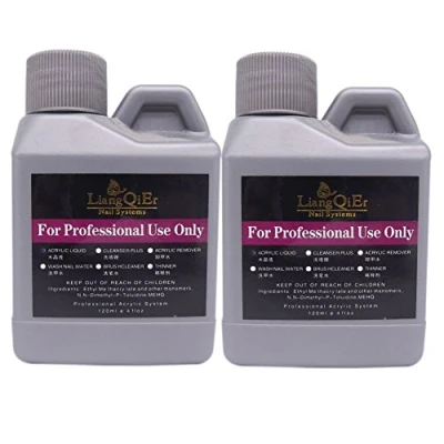 Imagen de Warm Girl 2pc 120ml profesional acrílico líquido conjunto para uñas arte consejos