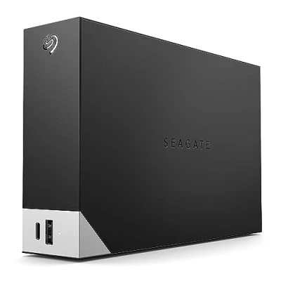 Imagen de Seagate Technology One Touch Hub, 4 TB, Unidad de disco duro externo, USB C, 3.0, para ordenadores sobremesa, portátiles y Mac (STLC4000400)