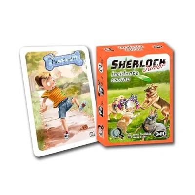 Imagen de GDM Sherlock Junior : Incidente Canino Juego de Mesa Medium Deduction Game 1 A 8 Jugadores Partir años. 60 min.