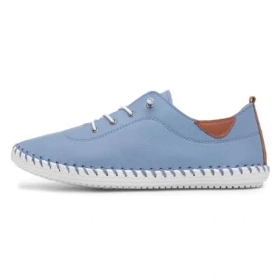 Imagen de Lunar Deportivas Cuero St Ives para Mujer (39 EU) (Azul Claro)