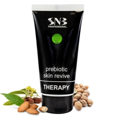 Imagen de SNB Professional Skin Revive Therapie 50 ml con aceite de jojoba, glicerina, almendras, manteca karité, argán y vitamina E crema manos cuidado facial