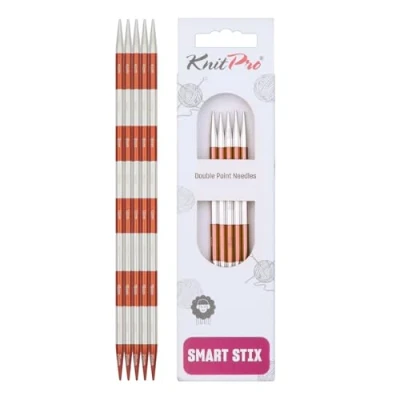 Imagen de KnitPro K42031 Agujas de Tejer: Doble Punta:, Metal, Sienna, 20cm x 5.00mm