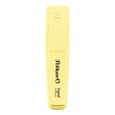 Imagen de Pelikan Signal Banana, Subrayadores Pastel Amarillos, a Base de Agua, Lavables, Respetuosos con la Piel, Paquete 10 Unidades