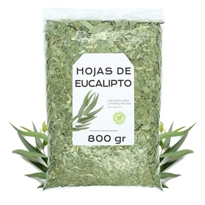 Imagen de Infusion Eucalipto 800g Hojas de Naturales Infusiones a Granel Rica en Minerales y Nutrientes Propiedades (800 gr)