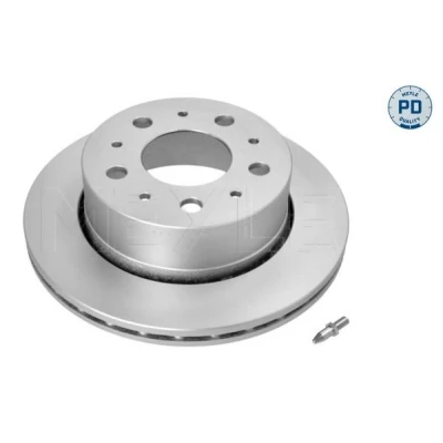Imagen de MEYLE 11 15 523 0046/PD Disco de freno Eje trasero 300 22 5 130 ventilado revestido láminas zinc