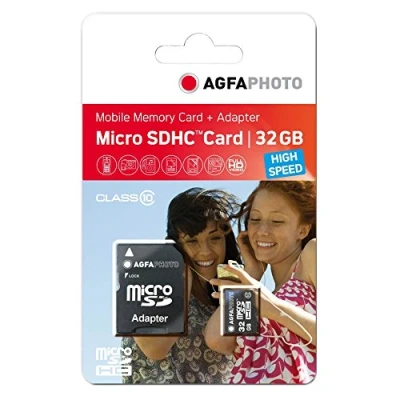Imagen de Agfaphoto Mobile High Speed 32gb Microsdhc Class 10 + Adaptador