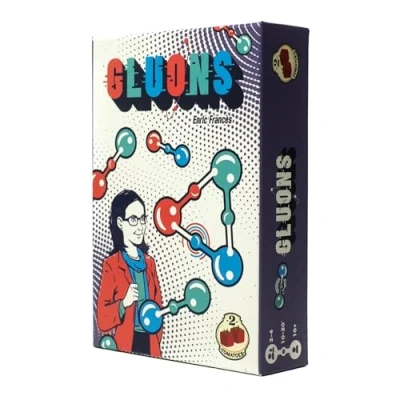 Imagen de 2Tomatoes Games Gluons Juego de Mesa Cartas Apuestas, Card Driven, Memoria 2 4 Jugadores Idioma: Español, Alemán, Inglés y Francés Temática: Inventos, Producción