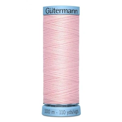 Imagen de Gutermann lujo Seda Pura hilo de coser 100 m 659 por bobina