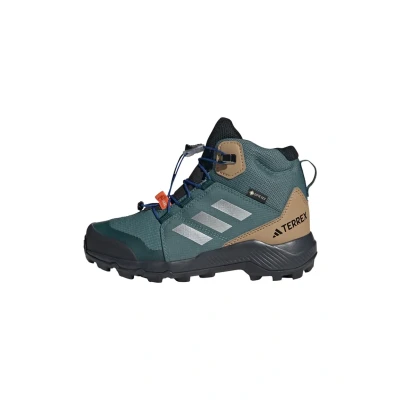 Imagen de adidas Terrex Mid Gore Tex Hiking Shoes, Zapatos Unisex niños, Preloved Teal Silver Met Semi Lucid Blue, 1.5 UK Child