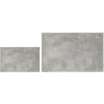 Imagen de andiamo Alfombra de baño Antideslizante Florida Suave y esponjosa Alfombrilla Lavable para Cuarto baño, Juego 2 Unidades, 40 x