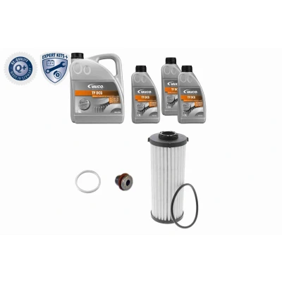 Imagen de VAICO V10 4991 XXL Kit piezas, cambio aceite caja automática con juntas cant. de para descarga aceite, junta anular
