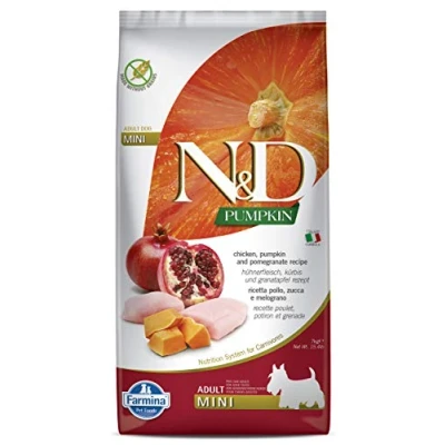 Imagen de FARMINA ND Dog Pumpkin Mini Pollo 7KG