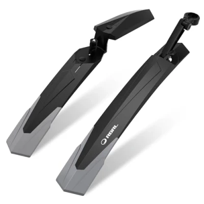 Imagen de RBRL Guardabarros Bicicleta,Guardabarros Ajustable de Liberación Rápida, para Bicicleta Montaña/Bicicleta Eléctrica 24 a 29 Pulgadas