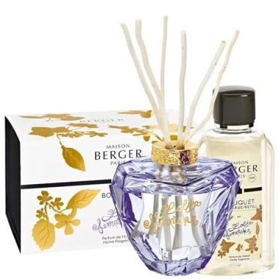 Imagen de Maison Berger Bouquet Perfumado Lolita Lempicka Parma Difusor Fragancia Hogar + 6 Varillas 1 Recarga Perfume 200ml Difusión Duradera, Suave y Continua