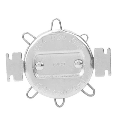 Imagen de Medidor de espacio la bujía pulgada métrica Doble Gapper Feeder Gap