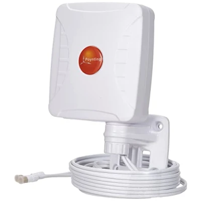 Imagen de Poynting XPOL 1 V2 5G 3dBi Omni Directional Cross Polarized LTE 2x2 MIMO Antena exterior, blanco