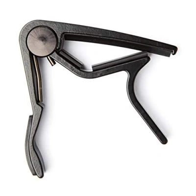 Imagen de JIM DUNLOP Capo Trigger aluminio gris y mat, folk, Curvado