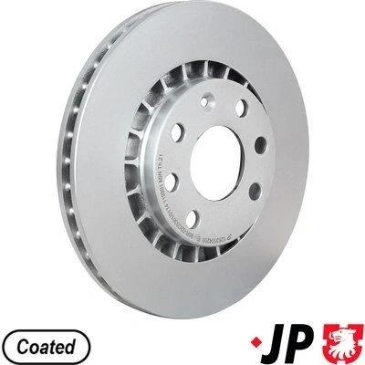 Imagen de JP GROUP 1263104200 Disco de freno Eje delantero 256 24 4 ventilado revestido OPEL: Astra F CC, Calibra A, Vectra B Berlina, DAEWOO: Lanos Hatchback